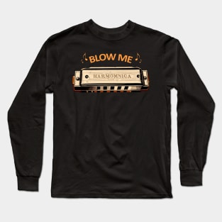 harmonica Long Sleeve T-Shirt